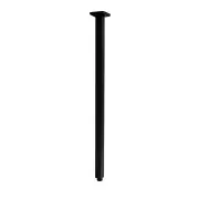 Blaze Square Black Ceiling Shower Arm 600mm