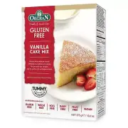 Orgran Gluten Free Cake Mix Vanilla 375g (Pack of 8)