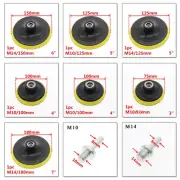 3/4/5/6/7 Disc Drill Rod Polishing Waxing Buffing Pad Detailing Tools Supplies