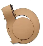 Kids DIY Cardboard Hat Craft Kit, Creative Wearable Project, Handmade Activity Set (Material Bag)