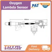 PAT Premium Oxygen Lambda Sensor fits Subaru Forester SF 2.0L Boxer4 EJ202 (for: Subaru)