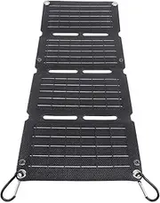 Foldable Solar Panel Charger Monocrystalline Silicon USB Fast Charging Portable Solar Panel for Outdoor Traveling