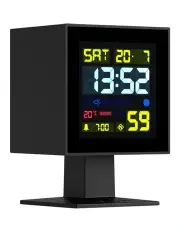 [Newgate] Monolith Lcd Alarm Clock in Black