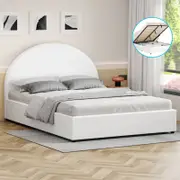 ALFORDSON Bed Frame Gas Lift Base Double