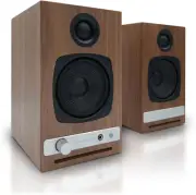 Audioengine Bluetooth Computer Speakers Pair - HD3 Wireless 60 Watt Powered Book