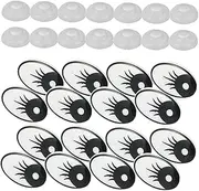 SHINEOFI Practical Artificial Eyes Set Vivid Creative Eyes for DIY Dolls Stuffed Animals Decorative Accessories