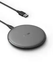 Anker Wireless Charger, 313 Pad, Qi-Certified 10W iPhone Samsung Pixel Airpods