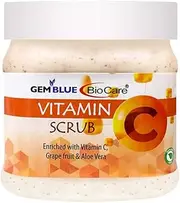 Gemblue Biocare Vitamin C Scrub Enriched With Vitamin C, Grape Fruit and Aloe Vera, 500ml