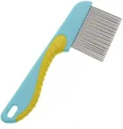 MF Long Handle New Lice Treatment Comb for Head Lice/Nit Lice Egg Removal Stainless steel Long Teeth For Men Women | Professional Lice Comb Remover | Effective for Nit Eggs or Dandruff