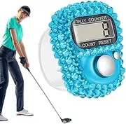Electronic Finger Counter - Small LCD Clicker │ Handheld Tally Counter │ Lap & Row Counter for Knitting, Coaching, Pitch Tracking & Golf │ Resettable 5-Digit Display for Accurate Counting