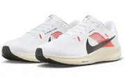 Nike Air Zoom Mens Pegasus 40 EK Sneakers Runners Shoes in White/Black/Chile Red - US 7