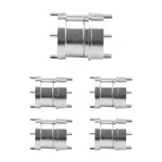 2X(Magnet Spring-Loaded Pogo Pin Connector Single Spring Pin 2 Poles Male3058