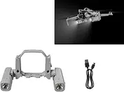 LICHIFIT Mini4 Pro Drone Searchlight Night Light for DJI Mini 4 Pro Rechargeable Dual Light 360° Rotation Multiple Modes Night Flight Light