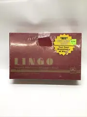Vintage Word Game LINGO 1985 NOS Sealed Golden 4890 Slang Language Party Game