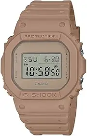[Casio] G-Shock DW5600NC-5D Beige Band Men's Digital Watch, Beige Dial, 48.9 × 42.8 × 13.4 mm