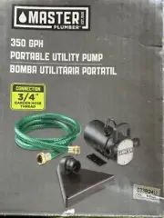 PENTAIR WATER 539997 115v Portable Utility Pump 350Gpm