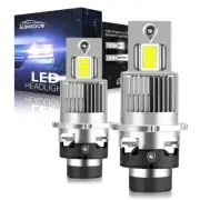 2X D2S D2R LED Headlight Bulb Replace HID Xenon Super White-6000K Conversion Kit (for: Volvo)