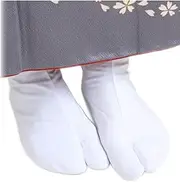 [Elibelle] Japanese tabi socks kimono anime White 5.5-9.5inch