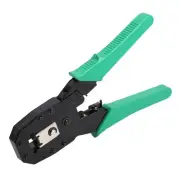 RJ45 RJ11 Crimper Cable Tester Cutter Punch Tool Screwdriver Network Kit Set LL