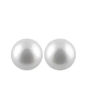 Splendid Pearls 14K 7-7.5mm Akoya Pearl Studs