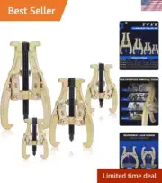 Universal 3 Jaw Puller Kit - 3" to 8" Sizes for Bearing & Flywheel Removal