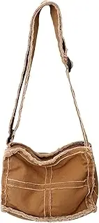[Micmores] Hobo Bags for Women Grils Small Crossbody Purse Y2K Canvas Tote Bag Stylish Handbag Fashion Shoulder Bag