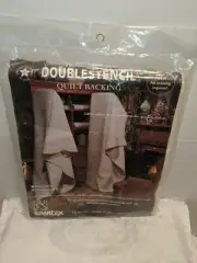 Vintage Spartex Double Stenciled Full / Queen Quilt Backing *NEW*