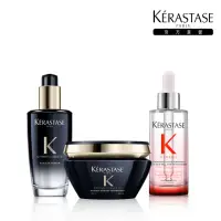 在飛比找momo購物網優惠-【KERASTASE 巴黎卡詩】限定黑粉組(黑鑽極萃逆時玫瑰