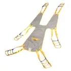Patient Aid Lift Sling Mesh Full Body Divided Legs Head Strong Load Bearing MAI