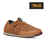 【TEVA】原廠貨 男 REEMBER 兩穿式防潑水菠蘿麵包鞋/休閒鞋/懶人鞋(腰果棕-TV1125472CASH)