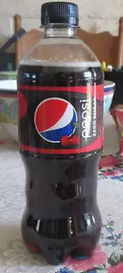 (3) PEPSI WILD CHERRY ZERO SUGAR Cola Soda Pop Soft Drink 20 oz Bottles