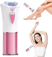 Glabrouse Skin Epilator For Face, Glabrouse Epilator For Women/Men, Help Reveal The Finest Of Hairs On Your Face Legs, Underarms, And Bikini Area (pink)