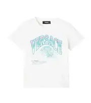 [Versace Kids] Versace Kids La Medusa cotton jersey T-shirt Y 12 white