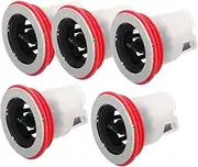 MOLUCKFU 5pcs Odor Drain Core for Bathroom and Kitchen Prevents Backflow Filters Hair and Blocks Foul Smells Fit for All Standard Drains