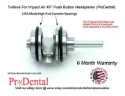 Impact Air 45 Push Button Dental Handpiece Turbine - ProDental