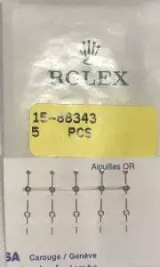 Rolex Seconds Hand 15-88343 Yellow Gold Genuine Model 16718 16758 Price Per Hand