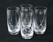 Vintage Mikasa 5.75" Crystal Highball Glass Made in Germany - Set of 4