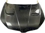 Hood Scoops for Cars， Carbon Fiber Engine Cover Compatible for Skoda Superb 2016-2018 Modified Bonnet Hood Scoop Body Kit Car Accessories
