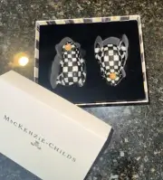 Brand New Mackenzie Childs Cosmique Frogs Salt/Pepper