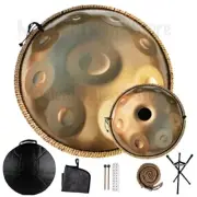 New 17 Notes Handpan drum 440/432Hz 22inches Steel Hand Drum D Minor