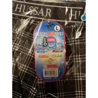 在飛比找蝦皮購物優惠-HUSSAR 涼感平口 HS2357 四角內褲 格紋 寬織帶