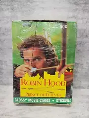 Topps Robin Hood Costner Movie Vintage Full vintage Trading Cards Box NOS (A)