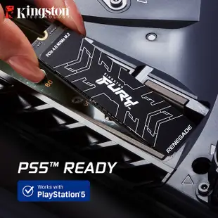 Kingston 金士頓 FURY Renegade 4TB PCIe4.0 NVMe M.2 SSD固態硬碟 廠商直送