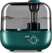 BEAR Humidifier for Bedroom, 5L Cool Mist Air Humidifier with Essential Oil Diffuser, Top Fill Humidifier for Baby Plants, Quiet, 360° Nozzle, Auto-Shut Off, Easy to Clean (AU Adapter)