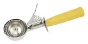 Ice Cream Disher, Size 20, Plastic Hdl, Yellow (12 Each)