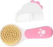 TOVINANNA 2set Baby Brush Comb: Grooming Soft Bristles Comb Brush for Newborns Toddler Hair Care Baby Registry Present