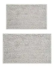 Laura Ashley Astor 2pc Chenille Bath Mat Set