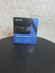 Neewer Magnetic Lens Filter Kit 52mm 5 Pieces Gnd8 ND8 ND64 Adapter Ring Etc