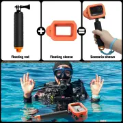 MomenTrue Action Camera Accessories Kit for GoPro Hero 11 10 9 Waterproof Housing Silicone Case