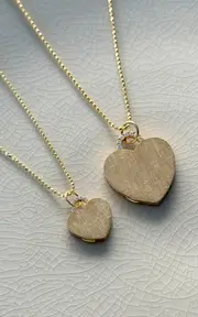 [Devon Woodhill] 18K Yellow Gold Evermore Heart Locket Necklace